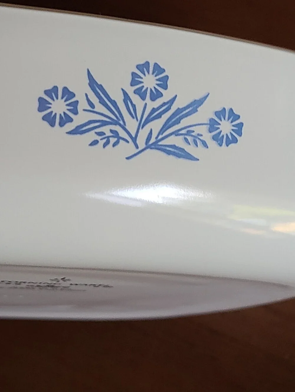 Vintage CorningWare Blue Cornflower 9